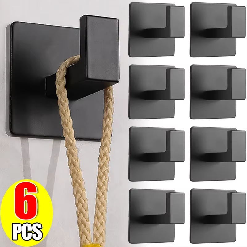 Kitchen Appliances Holder - 1/6 Buah Kait Dinding Berperekat Kuat