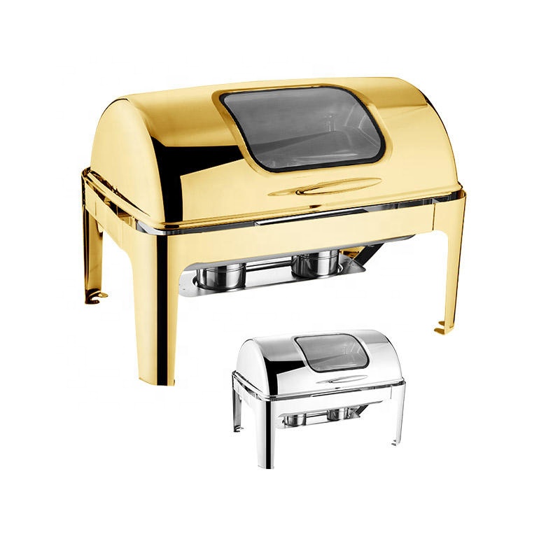 Kitchen Appliances Set - Chafing Dish Persegi Panjang Mewah Berbahan