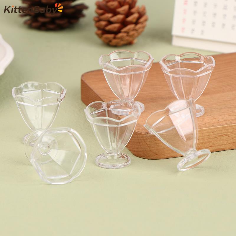 Kitchen Appliances Set - 4 Buah-17 Buah 1:12 Skala Piring