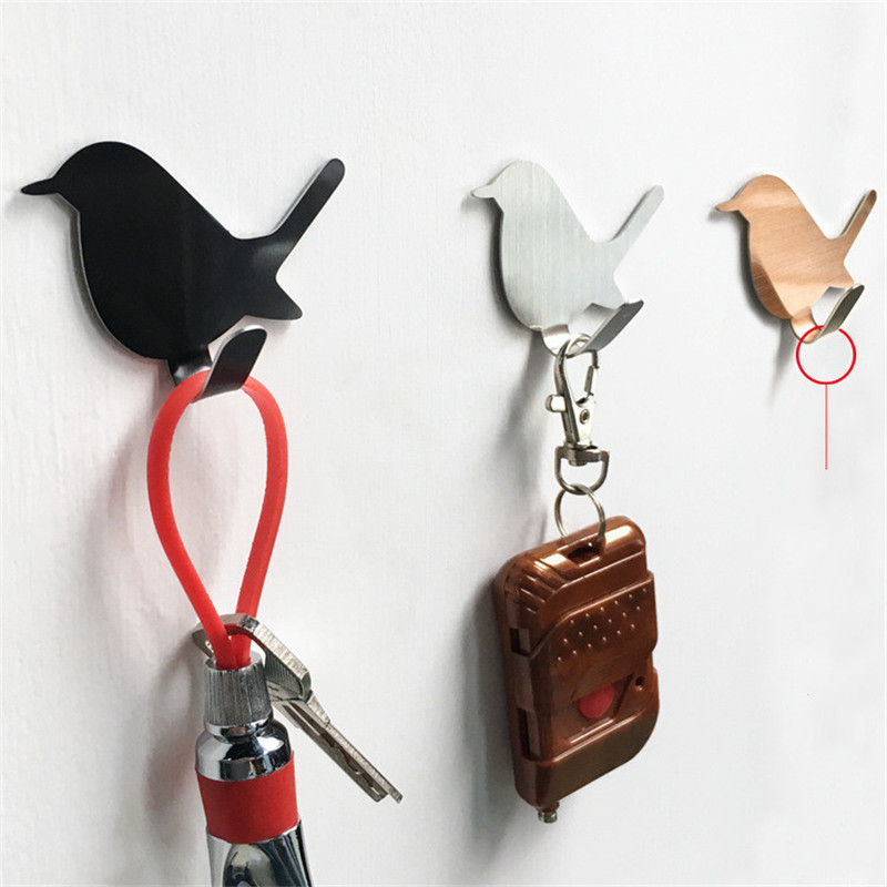 Kitchen Appliances Holder - 2 Buah Diri Perekat Kait Burung