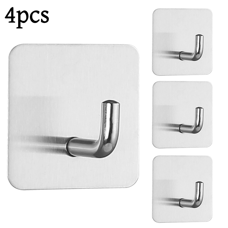 Kitchen Appliances Holder - 2-4 Buah Gantungan Dinding Perekat Tempel