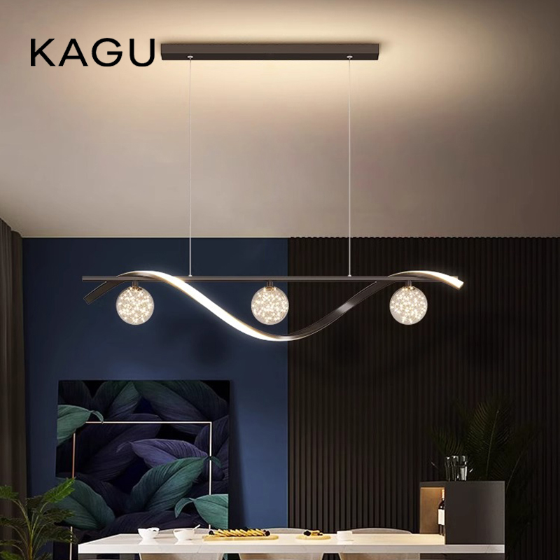 Kitchen Appliances In White - Lampu Gantung Led Minimalis Modern Peredupan