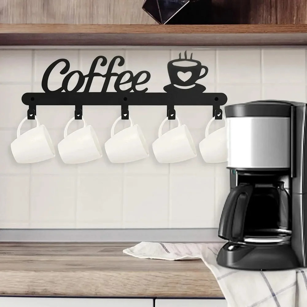 Rak Gantungan Cangkir Kopi Din - Kitchen Appliances Holder ulasan dan harga