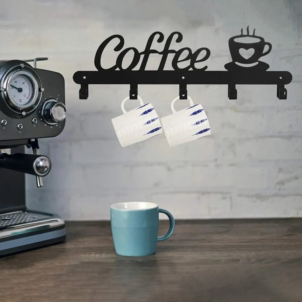 Rak Gantungan Cangkir Kopi Din - Kitchen Appliances Holder ulasan dan harga