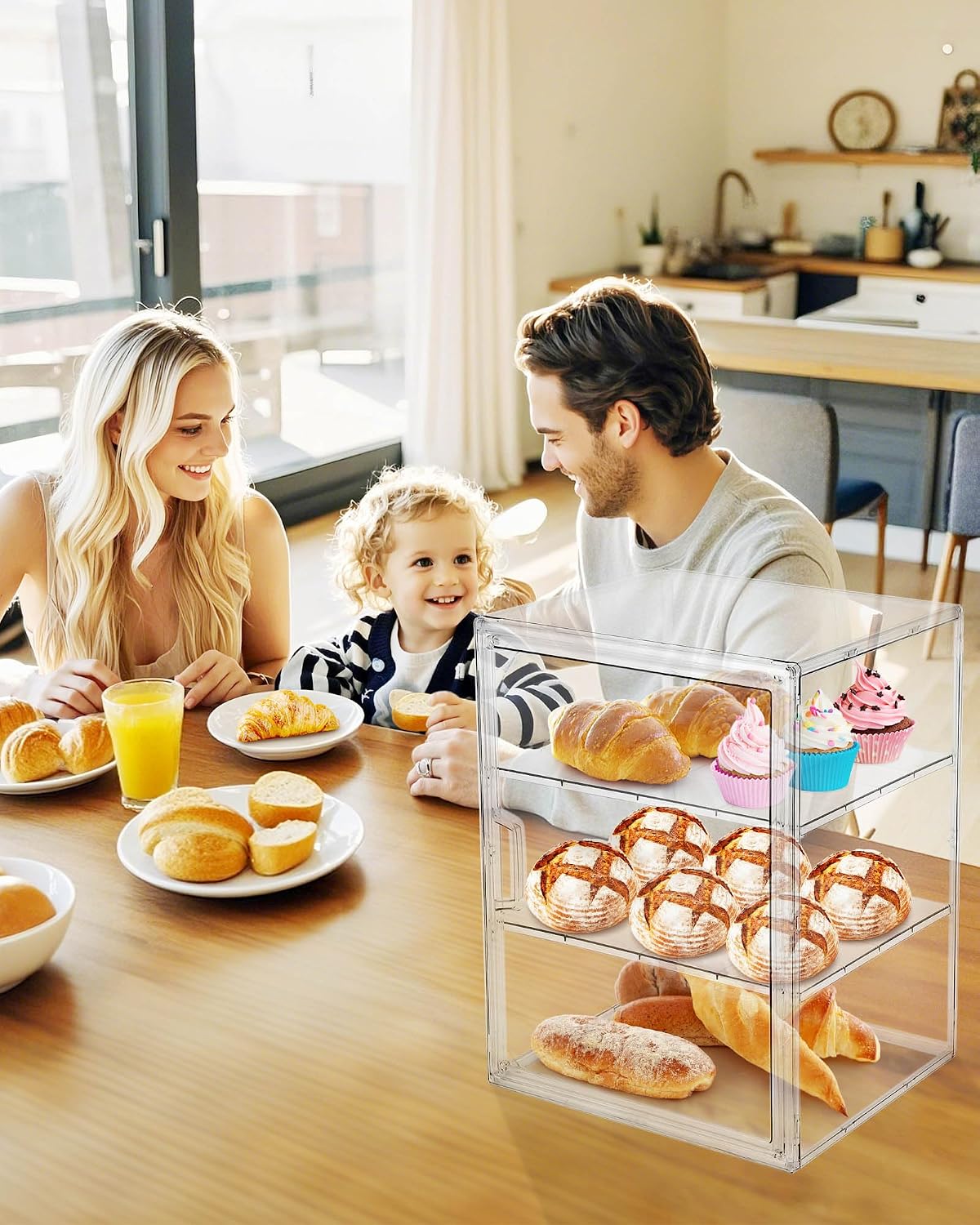Kotak Penyimpanan Roti, Kotak  - Kitchen Appliances Holder ulasan dan harga
