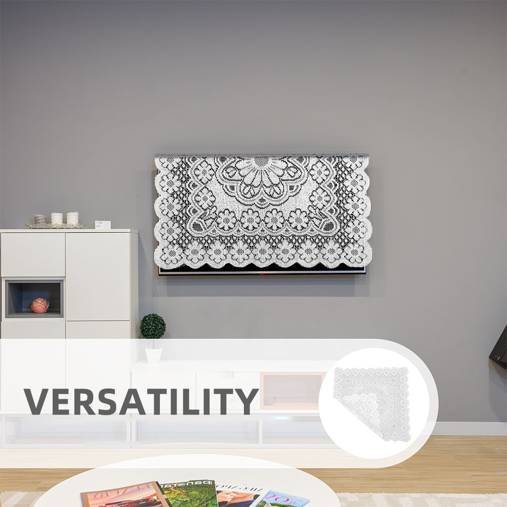 Penutup Debu Persegi Berenda P - Kitchen Appliances In White ulasan dan harga