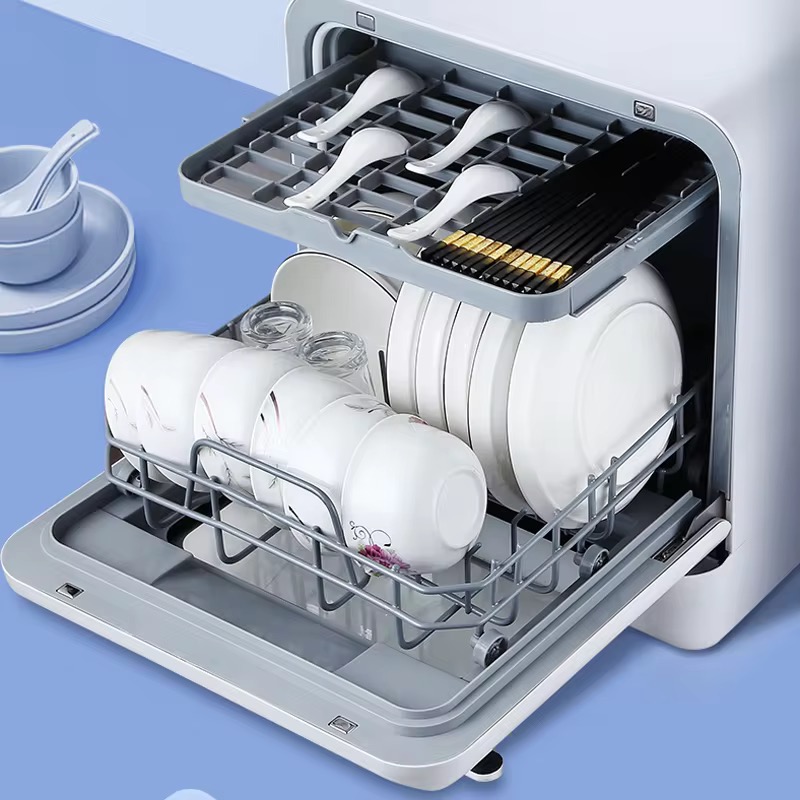 Mesin Cuci Piring Mini Desktop - Kitchen Appliances Home ulasan dan harga