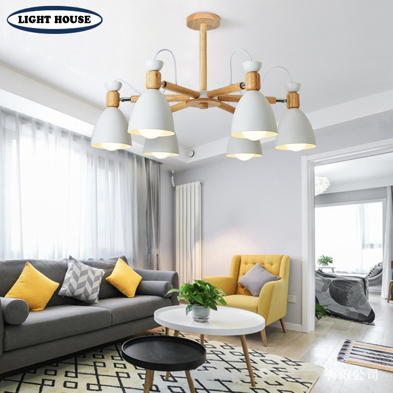 Lampu Gantung Kayu Solid Moder - Kitchen Appliances In White ulasan dan harga