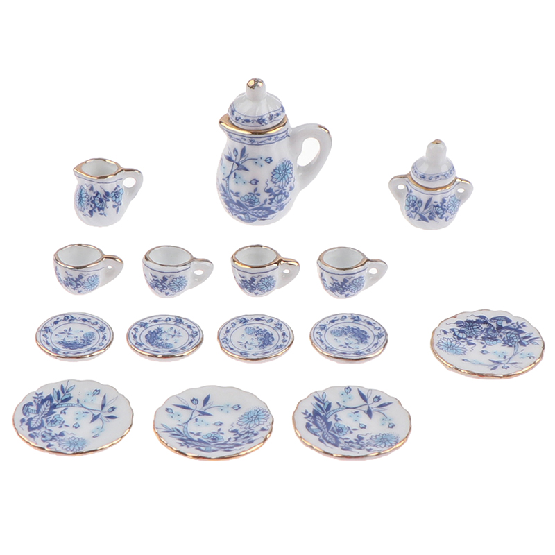 Miniatur 1:12, 15 buah Set can - Kitchen Appliances For Kids ulasan dan harga