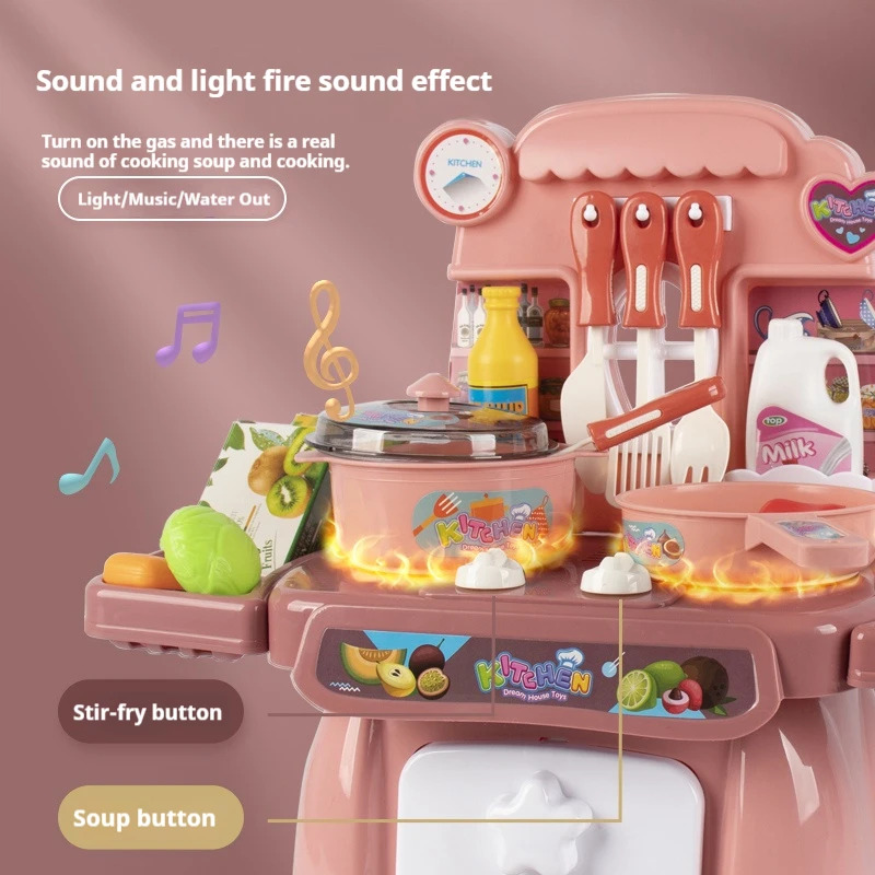 Set Permainan Dapur Simulasi d - Kitchen Appliances For Kids ulasan dan harga