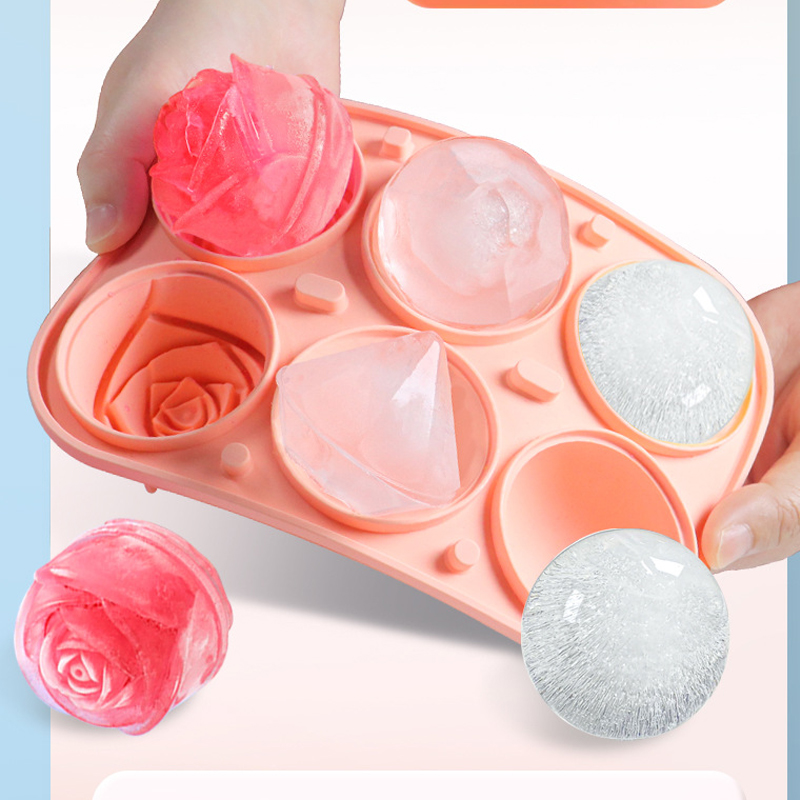 Cetakan es batu bulat berlian  - Kitchen Appliances Holder ulasan dan harga