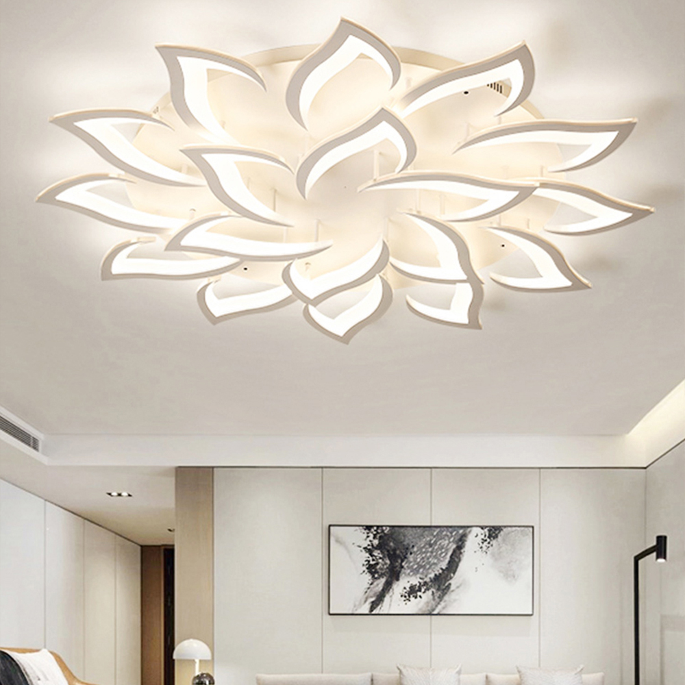 Lampu plafon LED Modern desain - Kitchen Appliances In White ulasan dan harga