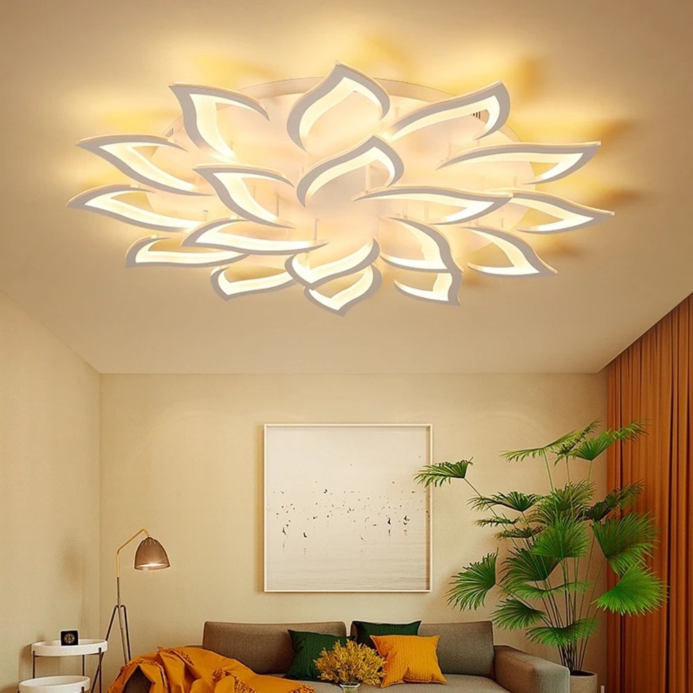 Lampu plafon LED Modern desain - Kitchen Appliances In White ulasan dan harga