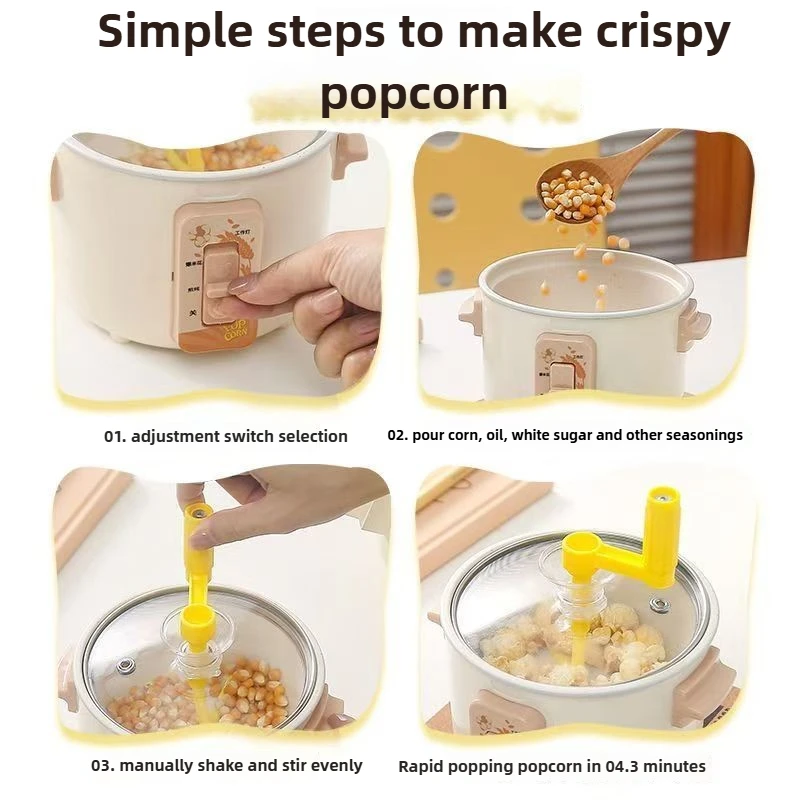 Mesin Popcorn Mini DIY dengan  - Kitchen Appliances To Gift ulasan dan harga