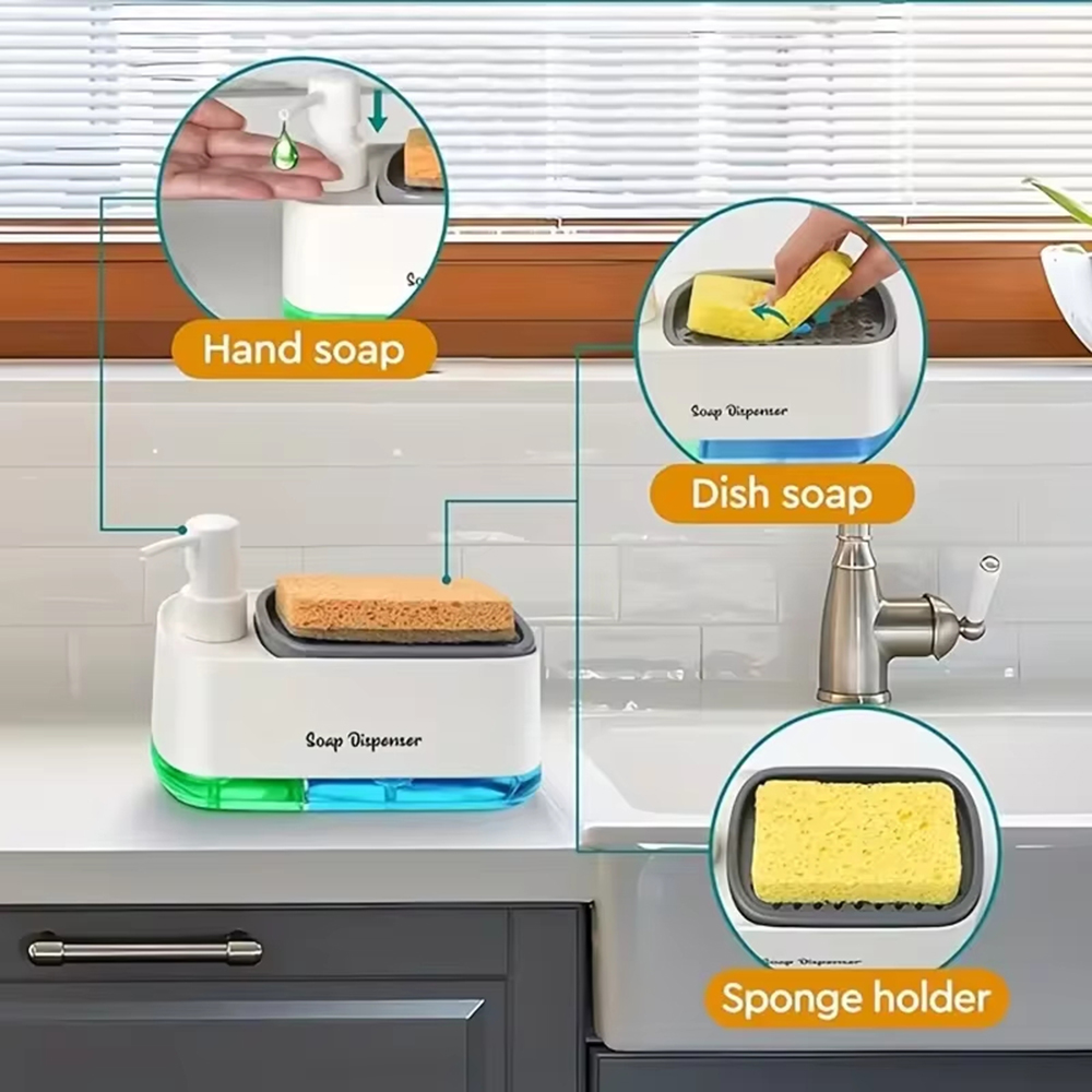Set Dispenser Sabun Tangan dan - Kitchen Appliances Set ulasan dan harga