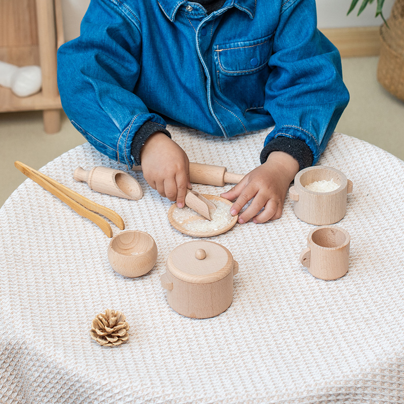 Montessori Set mainan Puzzle E - Kitchen Appliances Set ulasan dan harga