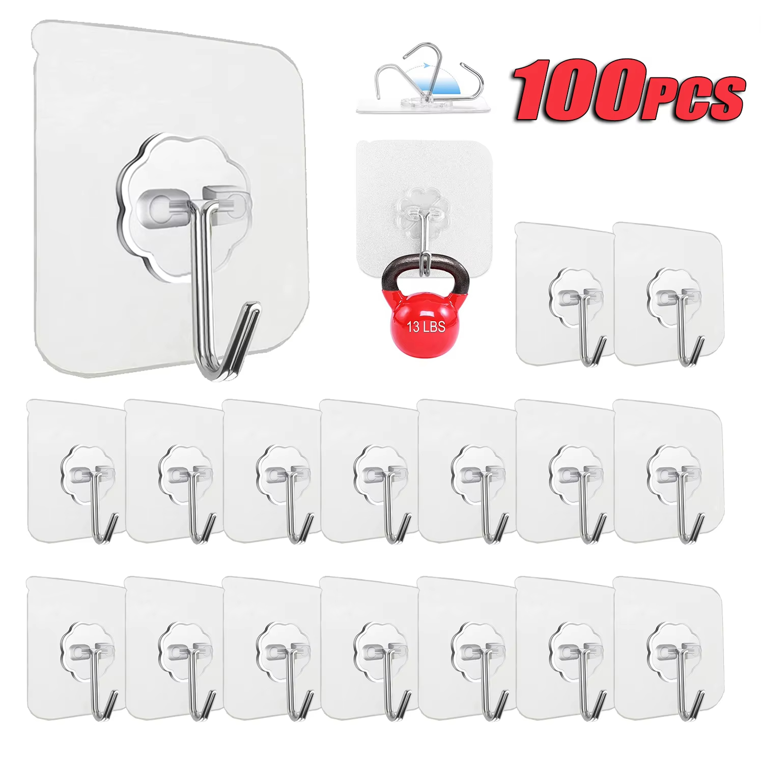 Kait dinding perekat stainless - Kitchen Appliances Holder ulasan dan harga