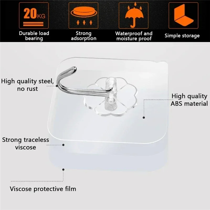 Kait dinding perekat stainless - Kitchen Appliances Holder ulasan dan harga