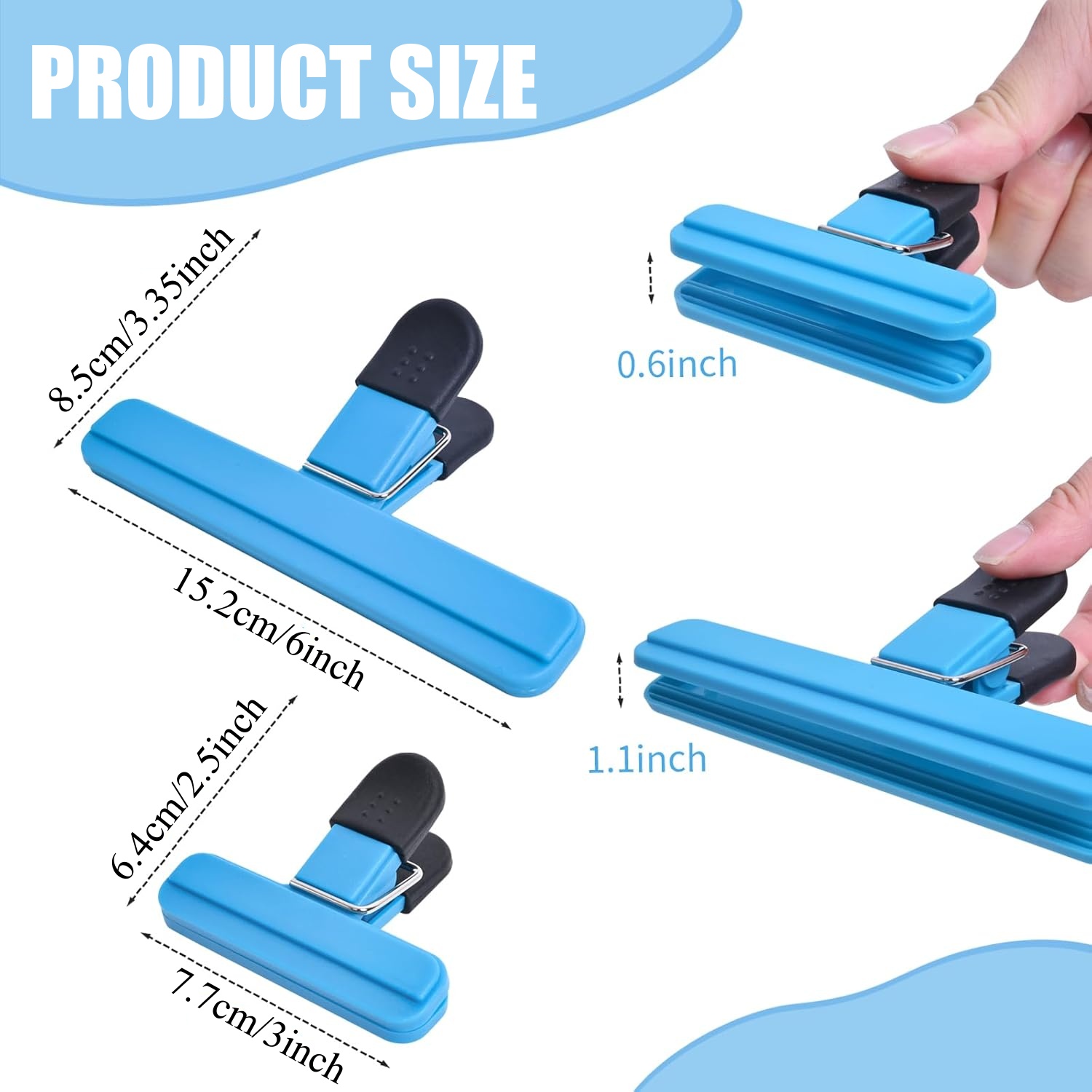 3-12 Buah Klip Penyegel Serbag - Kitchen Appliances Holder ulasan dan harga