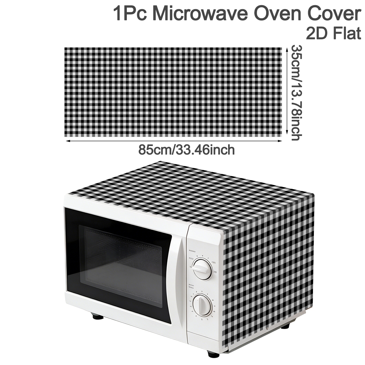 Penutup Debu Oven Microwave Ko - Kitchen Appliances In White ulasan dan harga