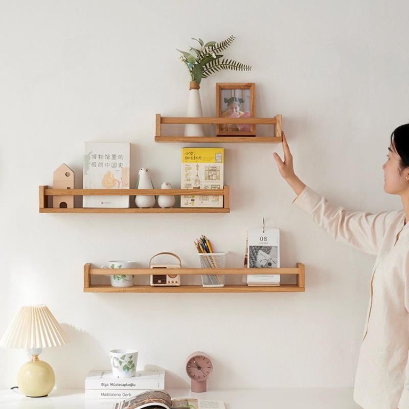 Rak Dinding Kayu Solid untuk B - Kitchen Appliances Holder ulasan dan harga