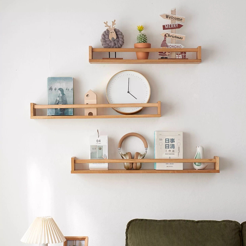 Rak Dinding Kayu Solid untuk B - Kitchen Appliances Holder ulasan dan harga