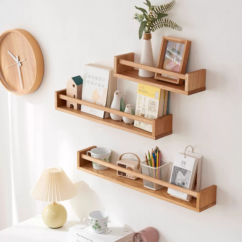 Rak Dinding Kayu Solid untuk B - Kitchen Appliances Holder ulasan dan harga