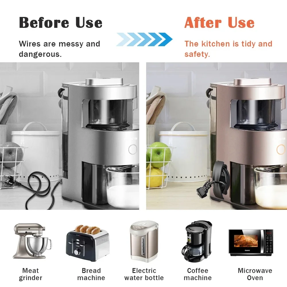 MAOYYE 6 Buah/4 Buah Penggulun - Kitchen Appliances Holder ulasan dan harga