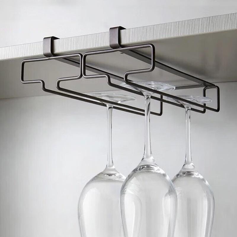 Rak Gelas Anggur Tanpa Bor - R - Kitchen Appliances Holder ulasan dan harga