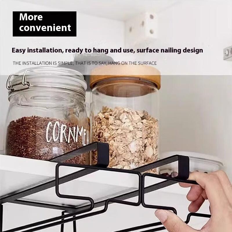 Rak Gelas Anggur Tanpa Bor - R - Kitchen Appliances Holder ulasan dan harga